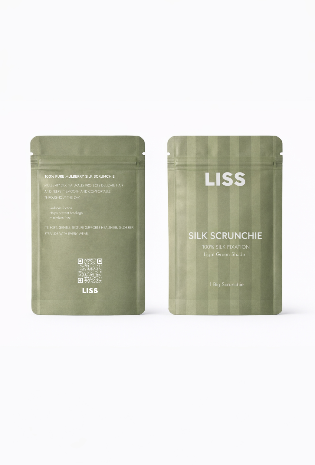 Big Scrunchie — Light Green