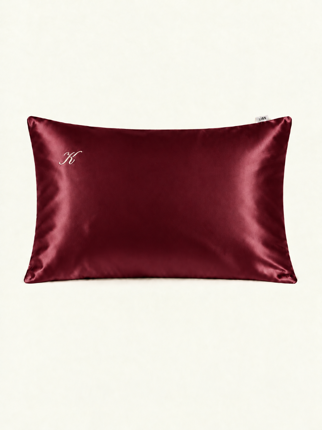 Silk Dreams Pillowcase — Burgundy