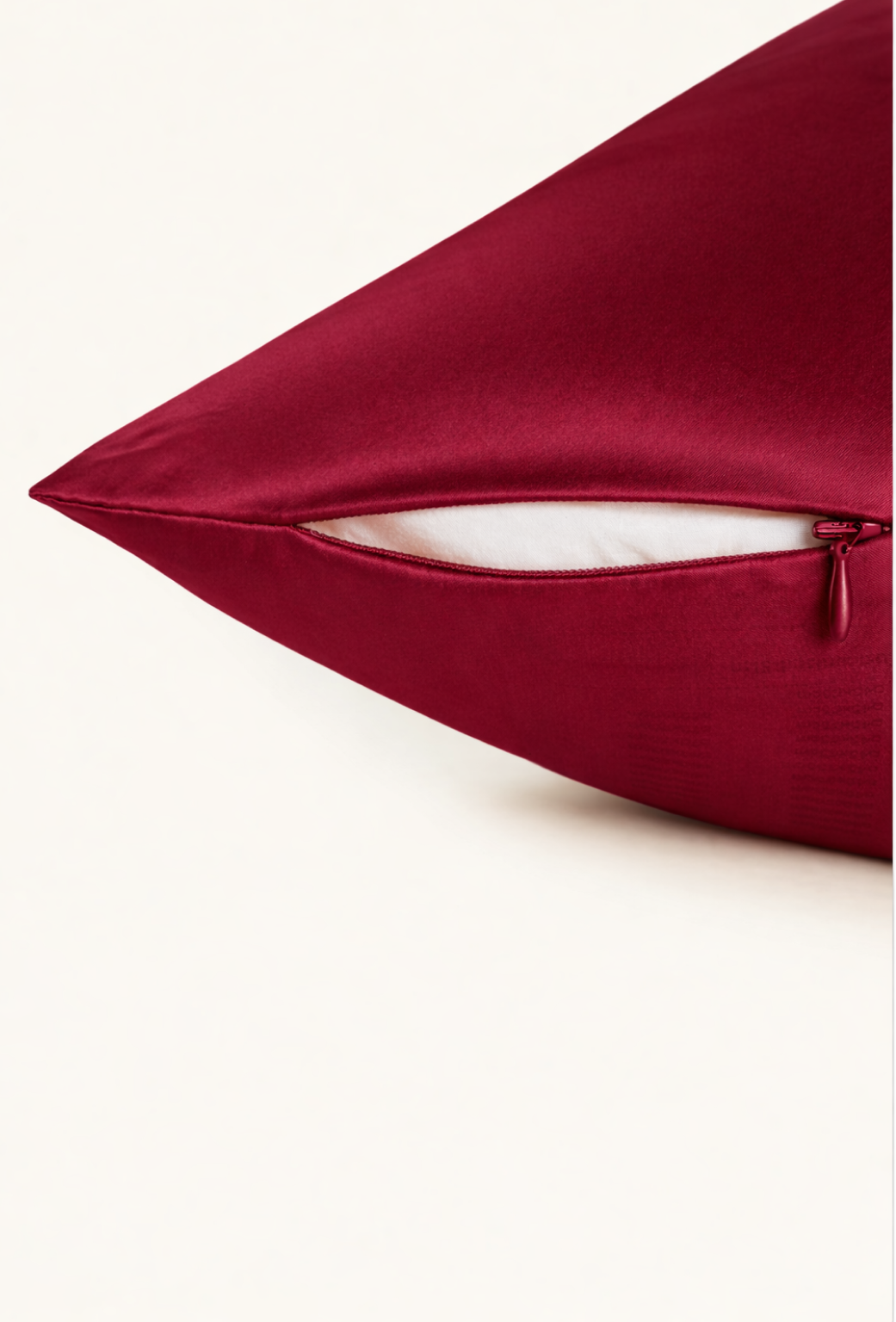 Silk Dreams Pillowcase — Burgundy