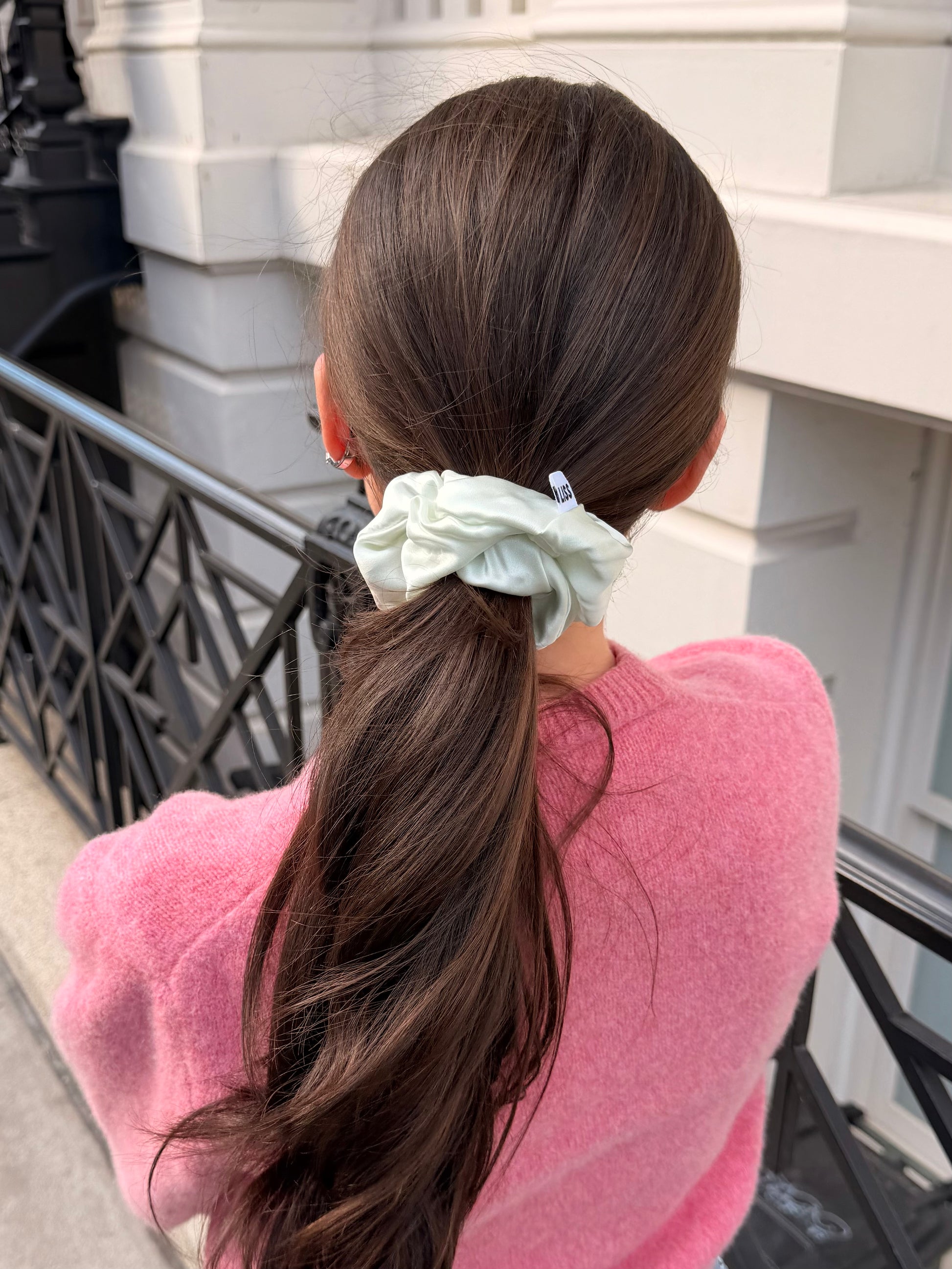 Big Scrunchie — Light Green