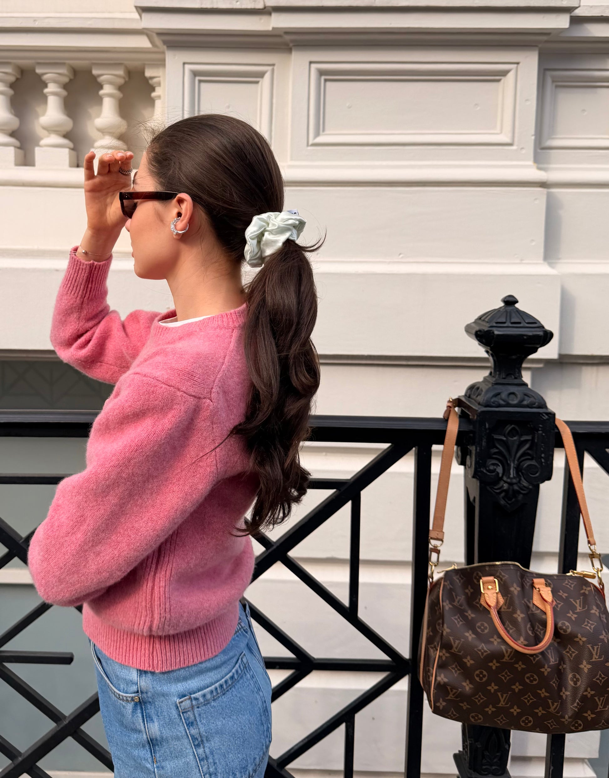 Big Scrunchie — Light Green
