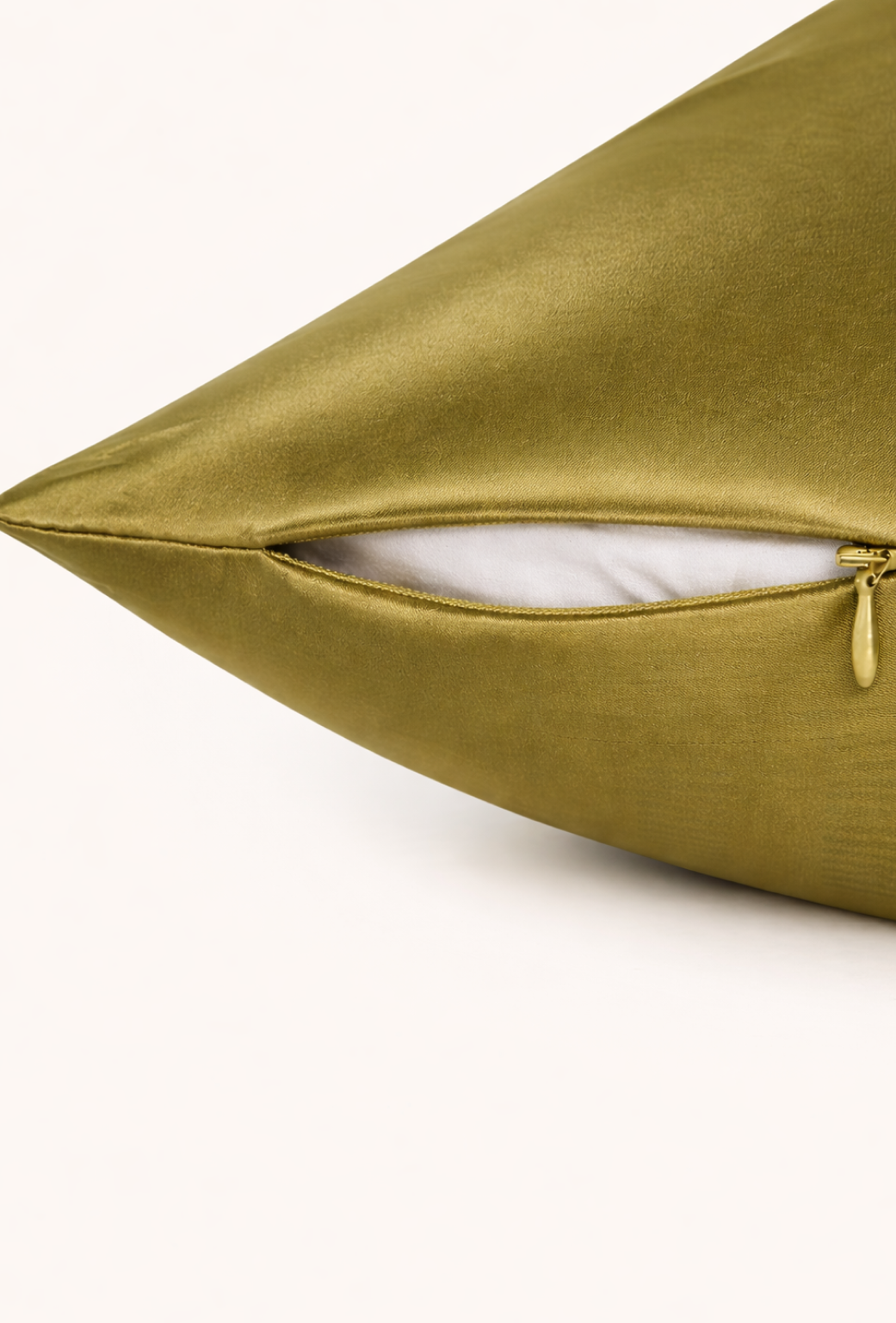 Silk Dreams Pillowcase — Olive