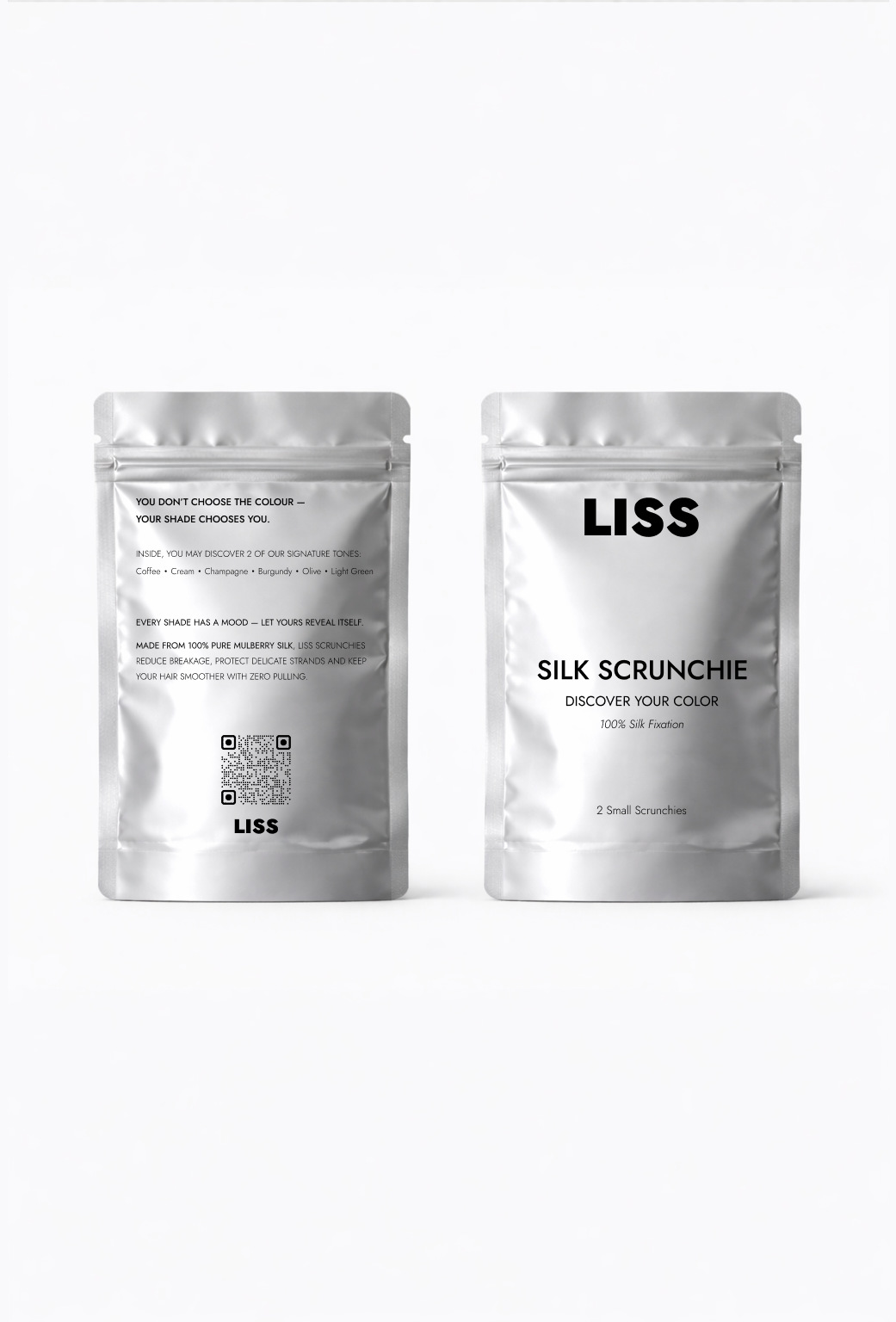 Surprise Set — 2x Silk Scrunchies